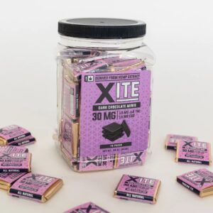 Xite Edibles D9 DARK CHOCOLATE MINIS