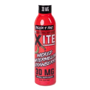 Xite Edibles D9 WICKED WATERMELON STRAWBERRY DRINK